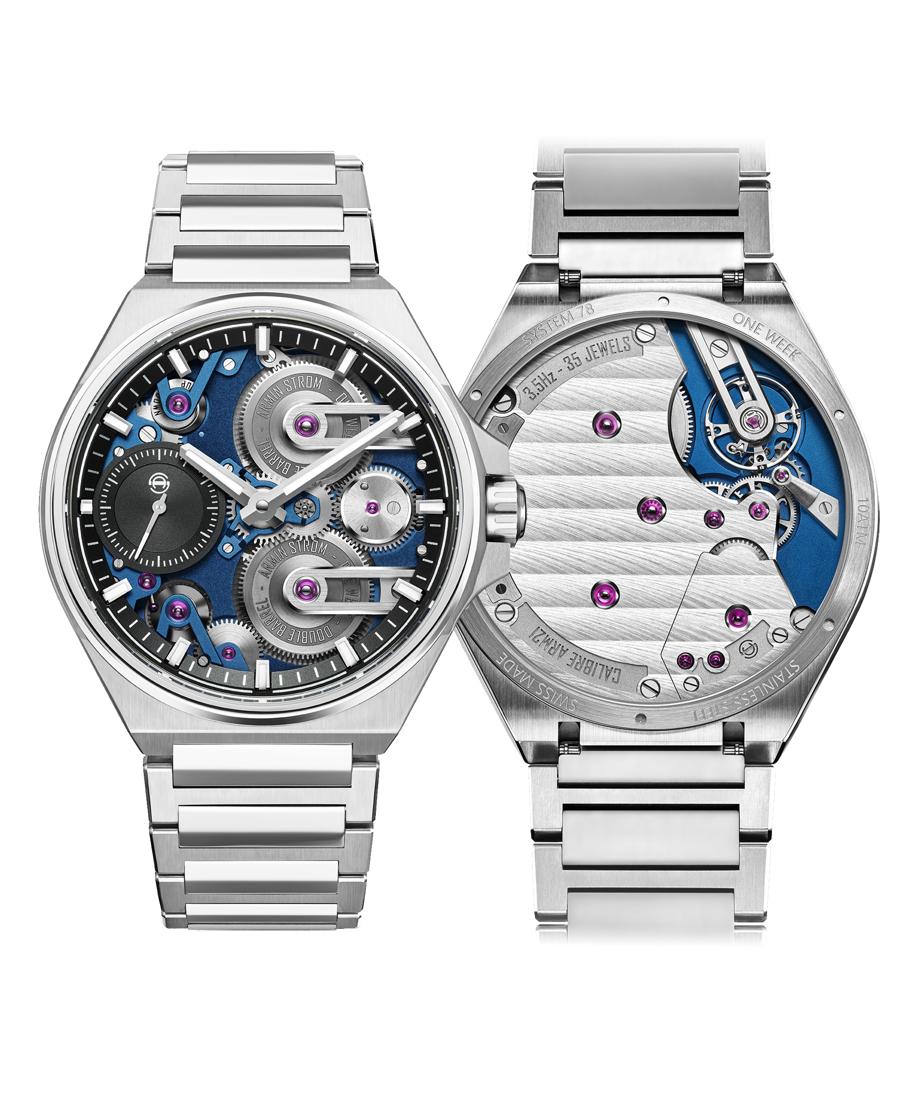 Armin Strom One Week Manufacture Blue